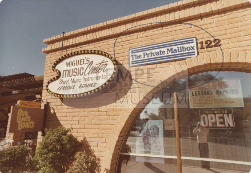 Miguel's Music Center - 122 East University Drive, Tempe, AZ.