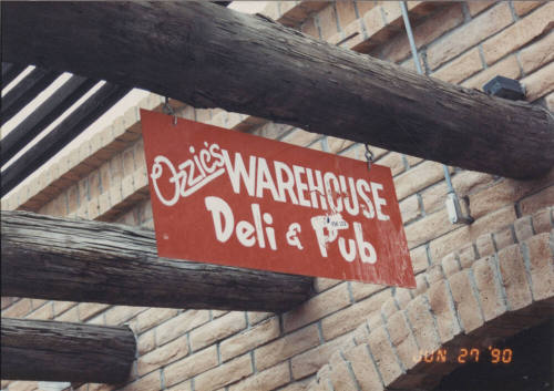 Ozzie's Warehouse Deli & Pub - 130 East University Drive, Tempe, AZ.