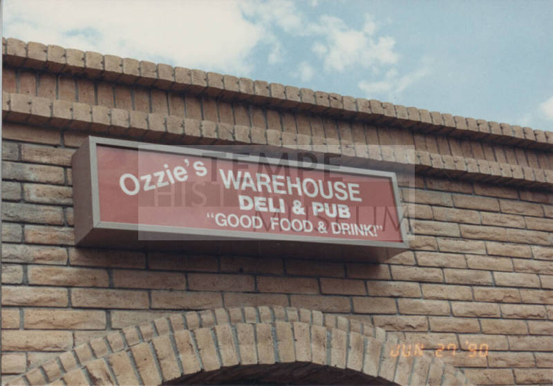 Ozzie's Warehouse Deli & Pub - 130 East University Drive, Tempe, AZ.