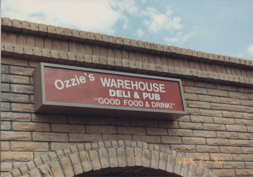 Ozzie's Warehouse Deli & Pub - 130 East University Drive, Tempe, AZ.