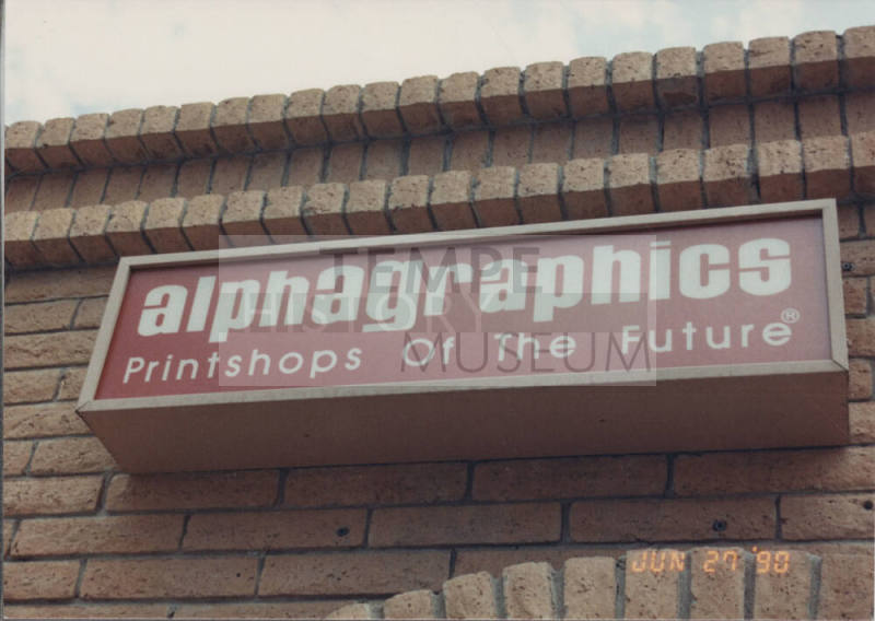Alphagraphics - 130 East University Drive, Tempe, Az.