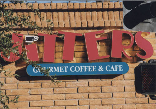 Jitters Gourmet Coffee & Cake - 130 East University Drive, Tempe, AZ.