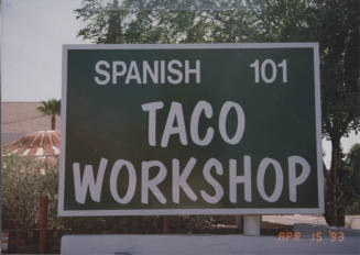 Spanish 101 Taco Workshop - 216 East University Drive, Tempe, AZ.