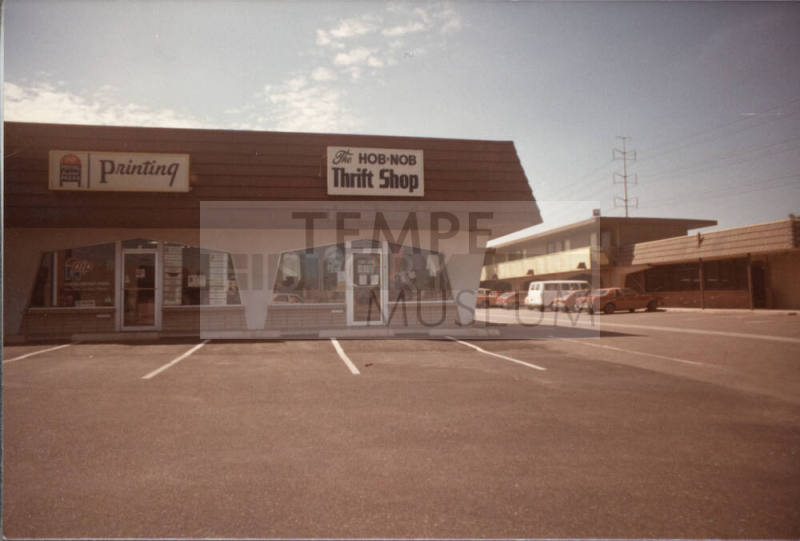 The Hob-Nob Thrift Shop - 219 West University Drive, Tempe, AZ.