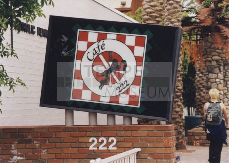 Cafe 222 - 222 East University Drive, Tempe, AZ.