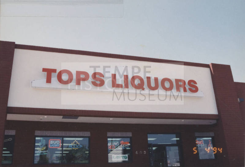 Tops Liquors - 403 West University Drive , Tempe, Arizona