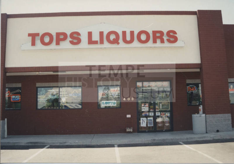 Tops Liquors - 403 West University Drive , Tempe, Arizona