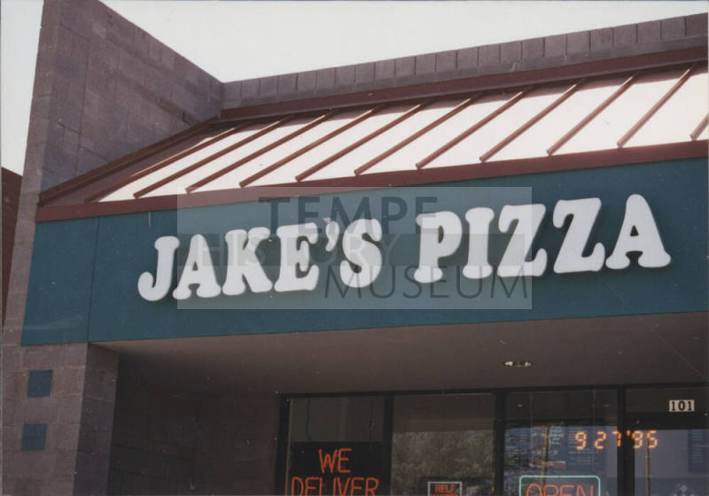 Jake's Pizza  -   405 West University Drive , Tempe, Arizona