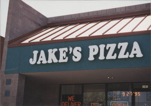 Jake's Pizza  -   405 West University Drive , Tempe, Arizona