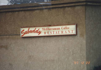 Sabuddy Mediterranean Restaurant  -   825 West  University Drive, Tempe, Arizona