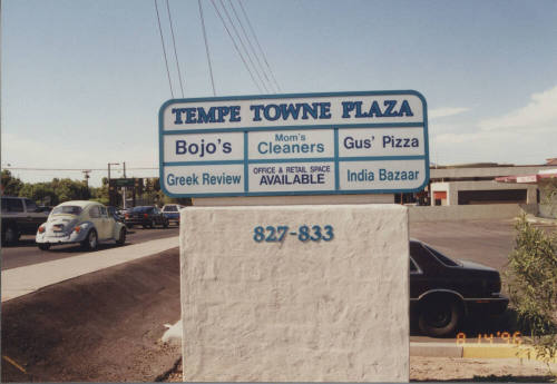 Tempe Towne Plaza   -   827 - 833  East  University Drive, Tempe, Arizona