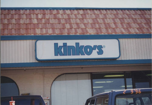 Kinko's   -  933  East  University Drive, Tempe, Arizona