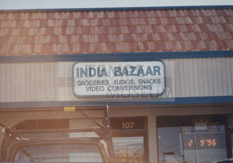 India Bazar -  933  East  University Drive, Tempe, Arizona