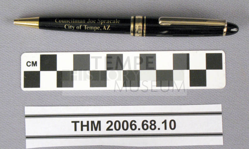 Councilman Joe Spracale Commemorative Pen.