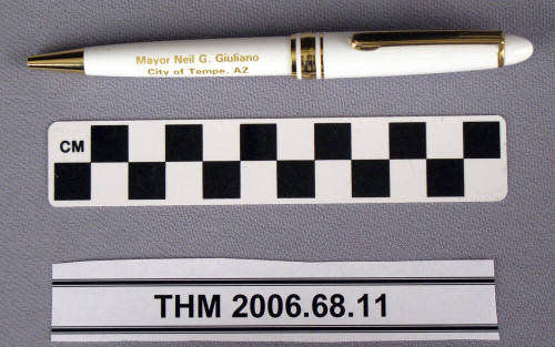 Mayor Neil G. Giuliano Commemorative Pen.