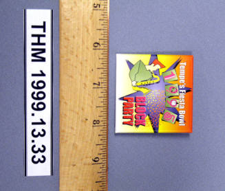 Tempe's 1995 Fiesta Bowl Block Party Button