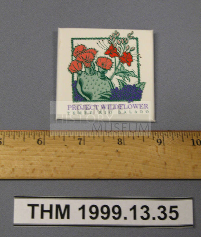 Project Wildflower, Tempe Rio Salado button