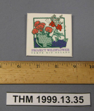 Project Wildflower, Tempe Rio Salado button