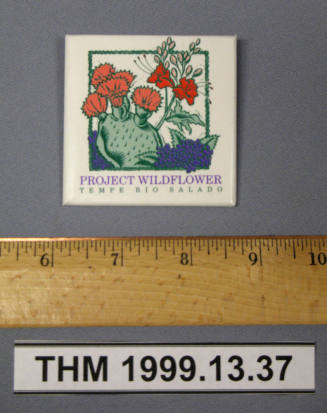 Project Wildflower, Tempe Rio Salado button