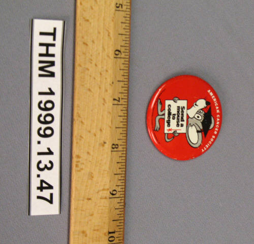 American Cancer Society button