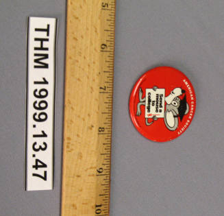 American Cancer Society button