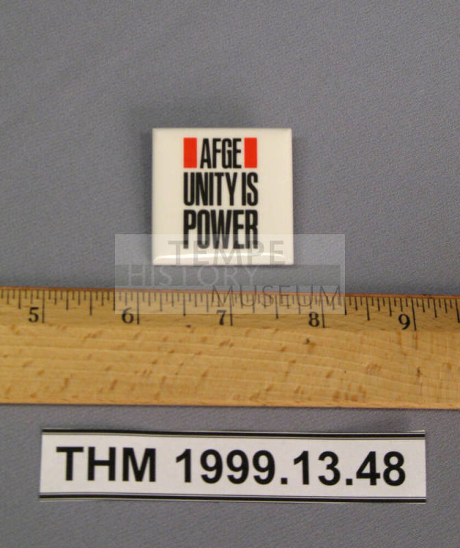 AFGE Union button