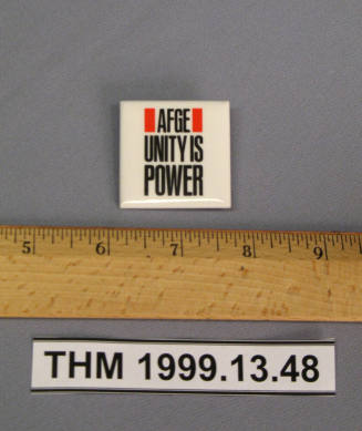 AFGE Union button