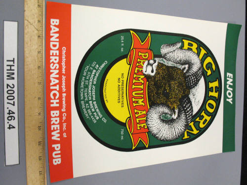 Big Horn Premium Ale, Bandersnatch Brewery Pub Poster.