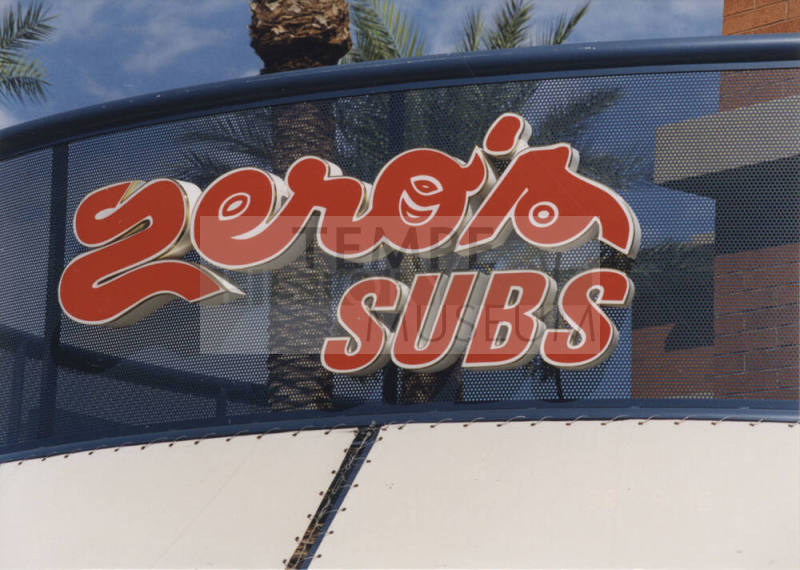 Zero's Subs     -  920  East University Drive, Tempe,  Arizona