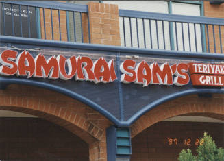 Samurai Sam's Teriyaki Grill  -  920  East University Drive, Tempe,  Arizona