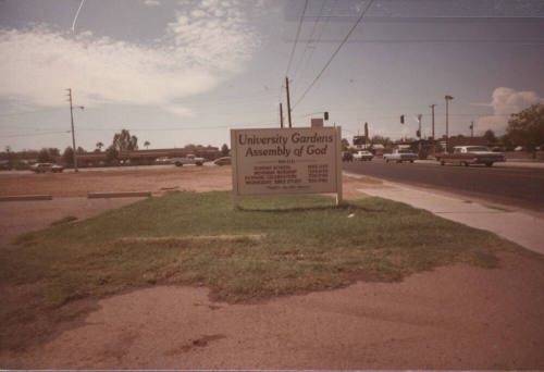 University Gardens Assembly of God - 920  East University Drive, Tempe,  Arizona