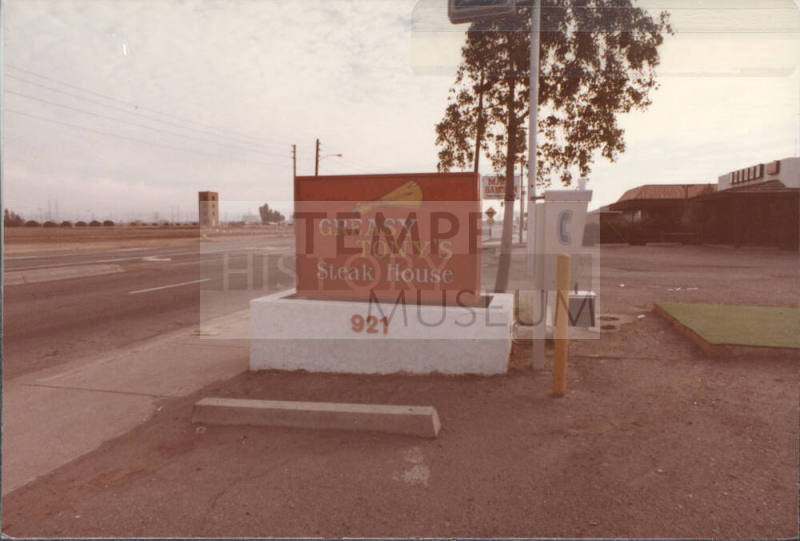 Greasy Tony's Steak House  - 921  East University Drive, Tempe,  Arizona