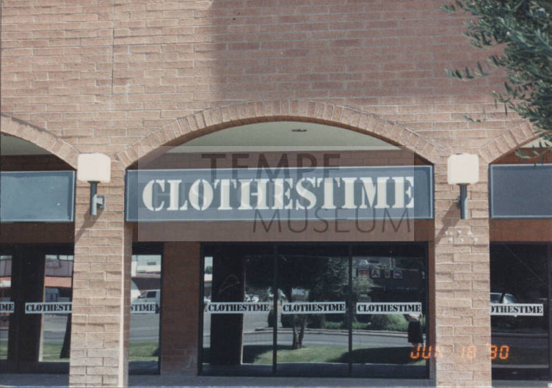 Clothestime   -   930  East University Drive, Tempe, Arizona