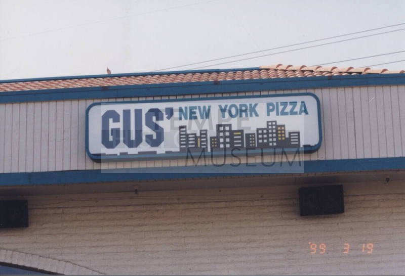 Gus' New York Pizza    -   933  East University Drive, Tempe, Arizona