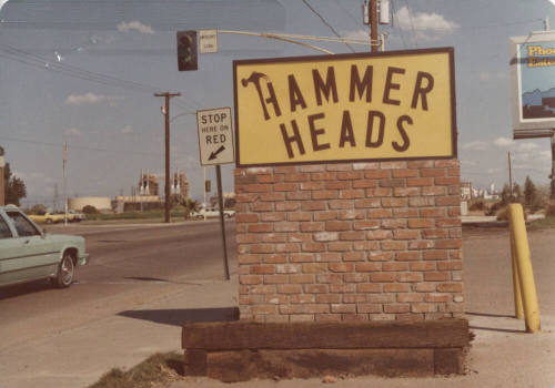 Hammer Heads - 955 East University Drive, Tempe, AZ.