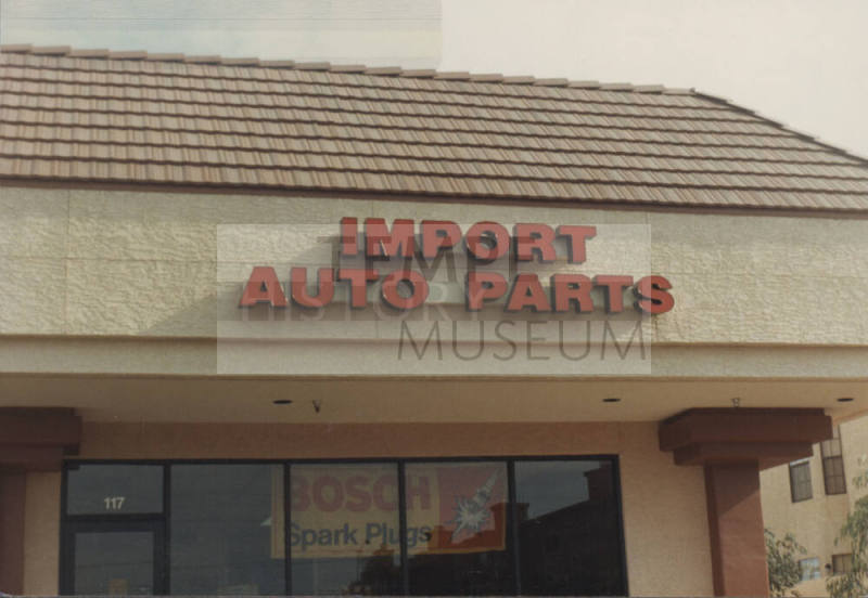 Import Auto Parts - 960 W. University Drive, Tempe, AZ.