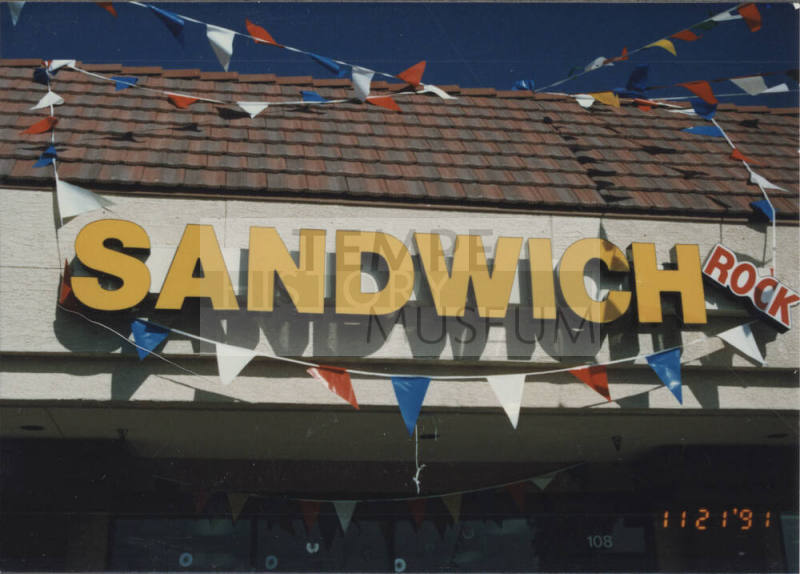 Sandwich Rock - 960 West University Drive, Tempe, AZ.