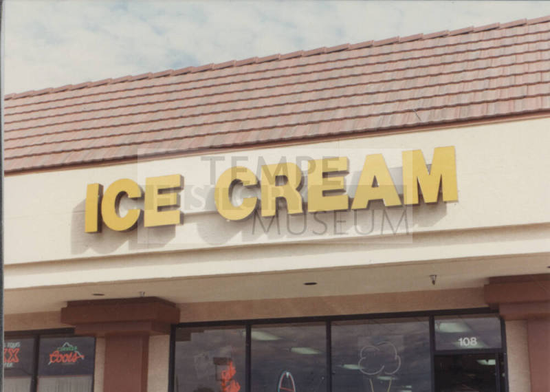 Ice Cream - 960 West university Drive, Tempe, AZ.