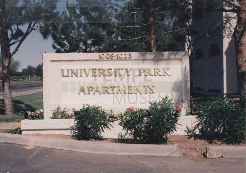 University Park Apartments - 1005 East University Drive, Tempe, AZ.