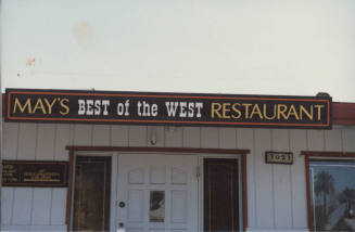 May's Best of the West Restaurant - 1021 West University Drive, Tempe, AZ.