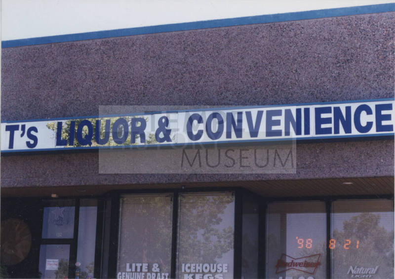 T's Liquor & Convenience - 1301 East University Drive, Tempe, AZ.