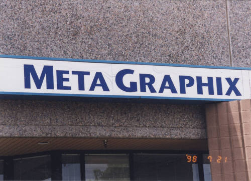 META GRAPHIX - 1301 East University Drive, Tempe, AZ.