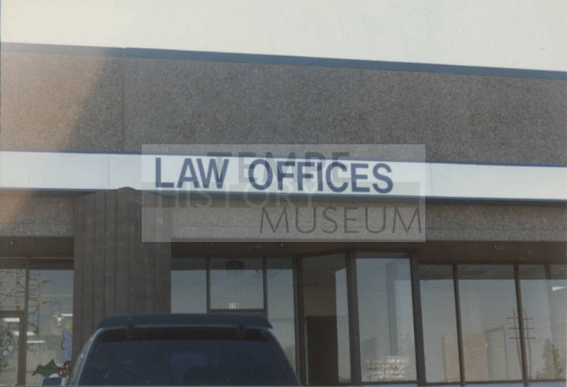 Law Offices - 1301 East University Drive, Tempe, AZ.