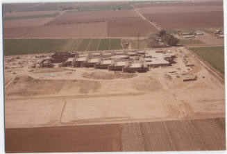 Construction Photo, Corona Del Sol HIgh School Site From East, 1975.