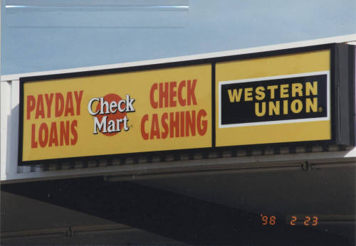 Check Mart - 1326 West University Drive, Tempe, AZ.