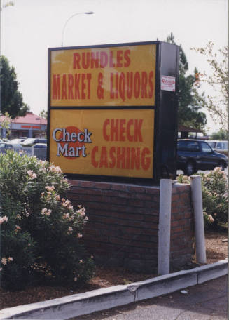 Rundles Market & Liquors - 1326 West University Drive, Tempe, AZ.