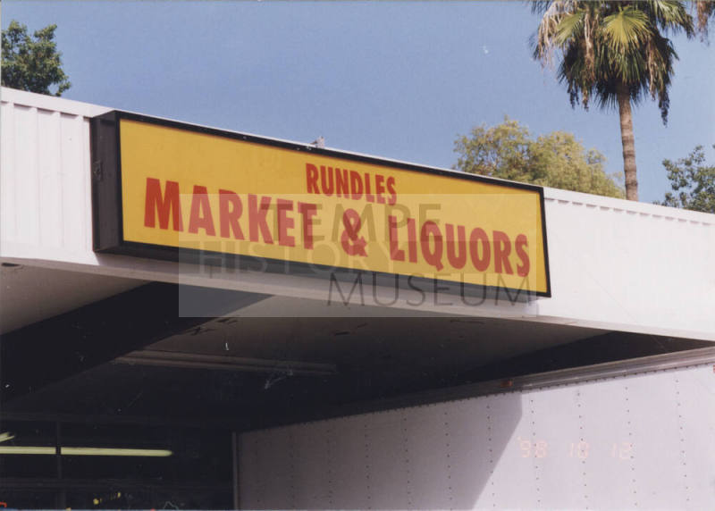 Rundles Market & Liquors - 1326 West University Drive, Tempe, AZ.