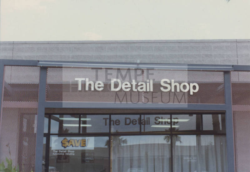 The Detail Shop - 1415 East University Drive, Tempe, AZ.