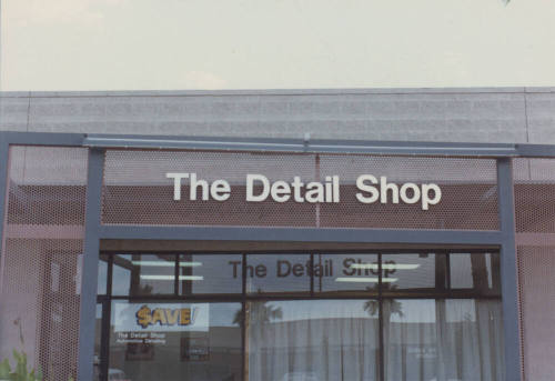 The Detail Shop - 1415 East University Drive, Tempe, AZ.
