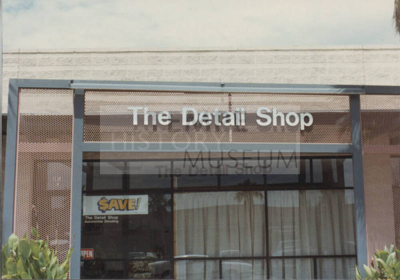 The Detail Shop - 1415 East University Drive, Tempe, AZ.
